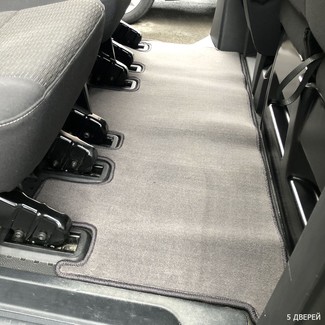 Ворсовые коврики на Volkswagen Caravelle (T5) 2003 - 2015 в Таганроге