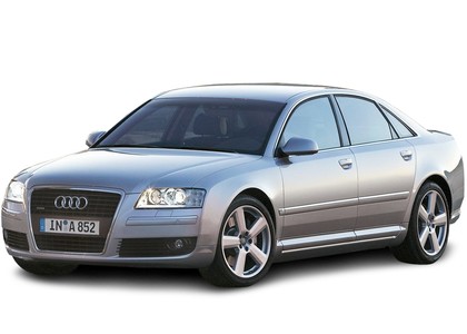 Ворсовые коврики на Audi A8 (D3) 2002 - 2010 в Таганроге