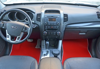 Ворсовые коврики на KIA Sorento II 2009 - 2012 в Таганроге