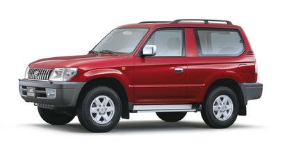 Ворсовые коврики на Toyota Land Cruiser Prado 90 1996 - 2002 в Таганроге