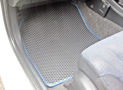 Ворсовые коврики на Honda Fit II 2007 - 2013 в Таганроге