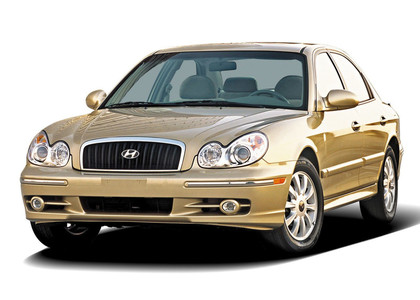 Ворсовые коврики на Hyundai Sonata 4 (EF) 1998 - 2012 в Таганроге