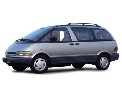 Ворсовые коврики на Toyota Previa (XR10, XR20) 1990 - 2000 в Таганроге