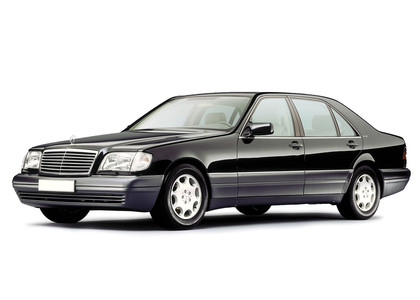 Ворсовые коврики на Mercedes S (W140) 1991 - 1998 в Таганроге