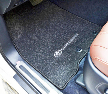 Ворсовые коврики на Toyota Land Cruiser 200 2007 - 2021 в Таганроге