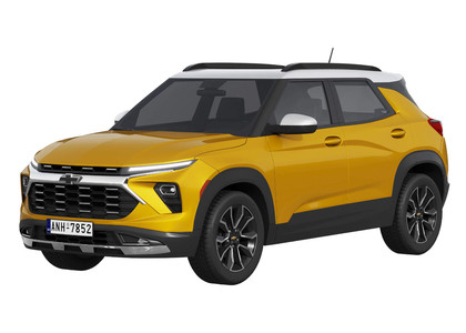 Ворсовые коврики на Chevrolet TrailBlazer III 2019 - 2025 в Таганроге