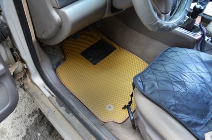Ворсовые коврики на Audi S4 (B5) 1994 - 2001 в Таганроге