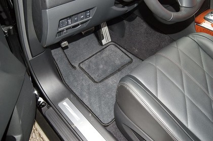 Ворсовые коврики на Infiniti FX II 2009 - 2014 в Таганроге