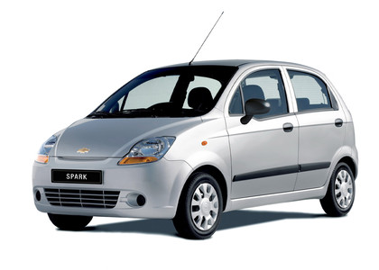Ворсовые коврики на Chevrolet Spark II 2005 - 2010 в Таганроге