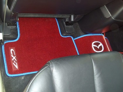 Ворсовые коврики на Mazda CX7 2006 - 2012 в Таганроге