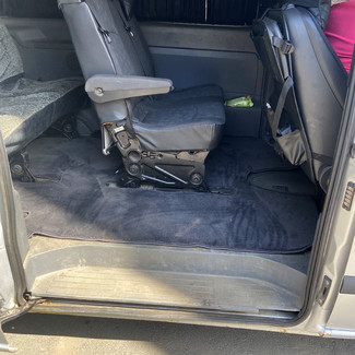 Ворсовые коврики на Mercedes Vito (W639) 2003 - 2014 в Таганроге