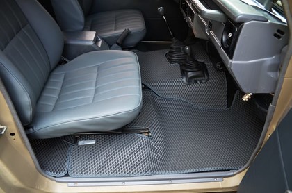Ворсовые коврики на Toyota Land Cruiser 70 2006 - 2025 в Таганроге