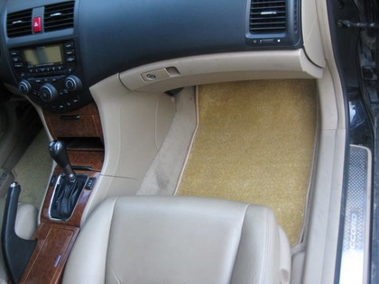 Ворсовые коврики на Honda Accord 7 2002 - 2008 в Таганроге