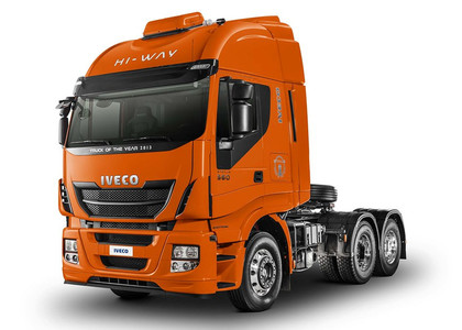 Ворсовые коврики на Iveco Stralis (Hi-Way) 2016 - 2025 в Таганроге