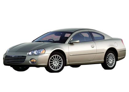 Ворсовые коврики на Chrysler Sebring II Coupe 2000 - 2006 в Таганроге