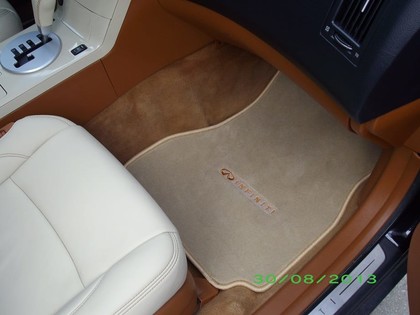 Ворсовые коврики на Infiniti FX I 2003 - 2008 в Таганроге