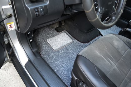 Ворсовые коврики на Honda CR-V II 2001 - 2006 в Таганроге