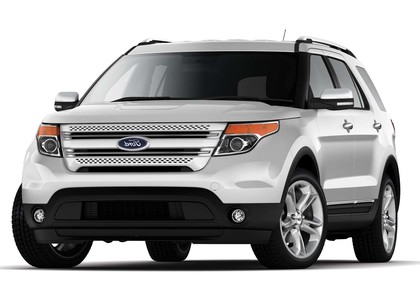 Ворсовые коврики на Ford Explorer V 2010 - 2019 в Таганроге