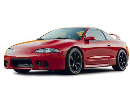 Ворсовые коврики на Mitsubishi Eclipse II 1994 - 1999 в Таганроге