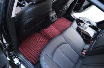 Ворсовые коврики на Hyundai Sonata 7 (LF) 2014 - 2019 в Таганроге