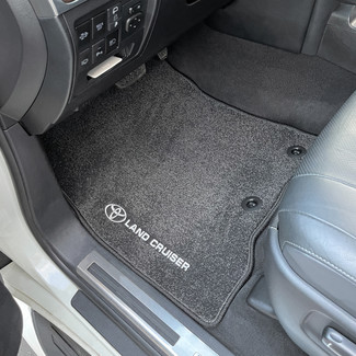 Ворсовые коврики на Toyota Land Cruiser 200 2007 - 2021 в Таганроге