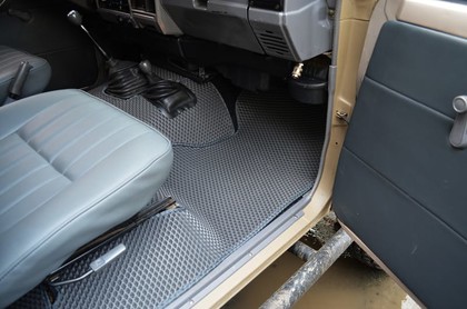 Ворсовые коврики на Toyota Land Cruiser 70 2006 - 2025 в Таганроге