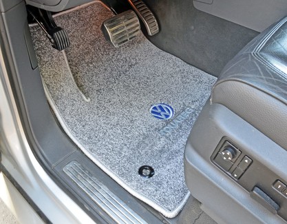 Ворсовые коврики на Volkswagen Touareg I 2002 - 2010 в Таганроге