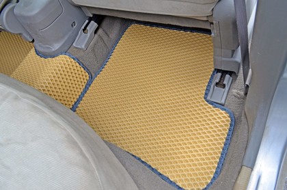 Ворсовые коврики на Nissan March (K12) 2002 - 2010 в Таганроге