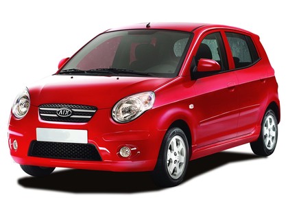 Ворсовые коврики на KIA Picanto I 2004 - 2011 в Таганроге
