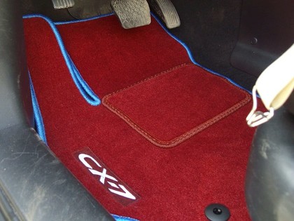 Ворсовые коврики на Mazda CX7 2006 - 2012 в Таганроге