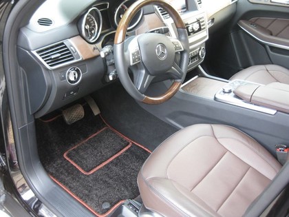 Ворсовые коврики на Mercedes GL (X166) 2012 - 2015 в Таганроге