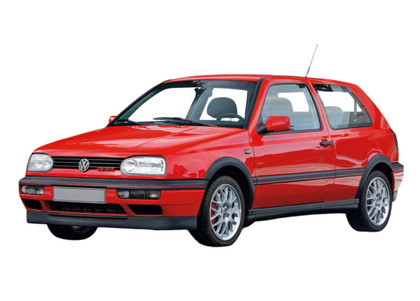 Ворсовые коврики на Volkswagen Golf 3 1991 - 1998 в Таганроге
