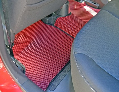 Ворсовые коврики на Mitsubishi Mirage VI 2012 - 2025 в Таганроге