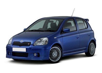 Ворсовые коврики на Toyota Yaris I 1999 - 2005 в Таганроге