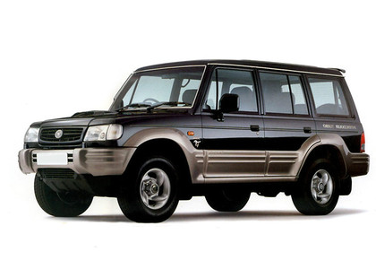 Ворсовые коврики на Hyundai Galloper II 1997 - 2003 в Таганроге
