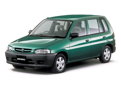 Ворсовые коврики на Mazda Demio I (DW) 1996 - 2002 в Таганроге