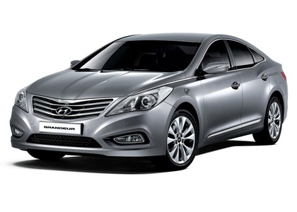 Ворсовые коврики на Hyundai Grandeur V 2011 - 2016 в Таганроге