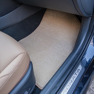 Ворсовые коврики на Hyundai Sonata 8 (DN8) 2019 - 2025 в Таганроге