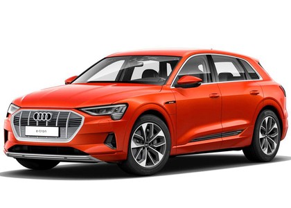 Ворсовые коврики на Audi e-tron 2018 - 2025 в Таганроге