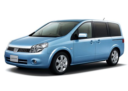 Ворсовые коврики на Nissan Lafesta (B30) 2004 - 2012 в Таганроге