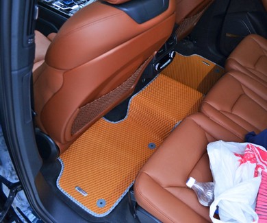 Ворсовые коврики на Audi Q7 II 2015 - 2025 в Таганроге