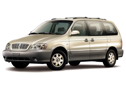 Ворсовые коврики на KIA Carnival I 1998 - 2006 в Таганроге
