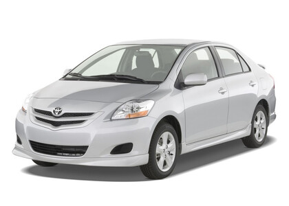Ворсовые коврики на Toyota Belta 2005 - 2012 в Таганроге