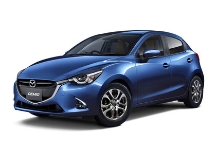 Ворсовые коврики на Mazda Demio IV (DJ) 2014 - 2025 в Таганроге