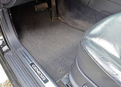 Ворсовые коврики на Hyundai Genesis I 2008 - 2014 в Таганроге