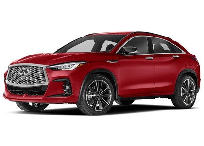 Ворсовые коврики на Infiniti QX55 2020 - 2025 в Таганроге