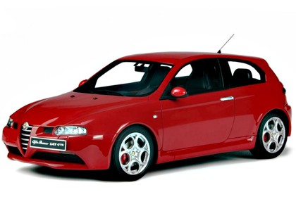 Ворсовые коврики на Alfa Romeo 147 2000 - 2010 в Таганроге