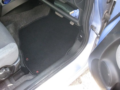 Ворсовые коврики на Honda Fit I 2001 - 2007 в Таганроге