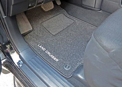 Ворсовые коврики на Toyota Land Cruiser Prado 150 2009 - 2023 в Таганроге