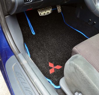 Ворсовые коврики на Mitsubishi Eclipse IV 2005 - 2011 в Таганроге